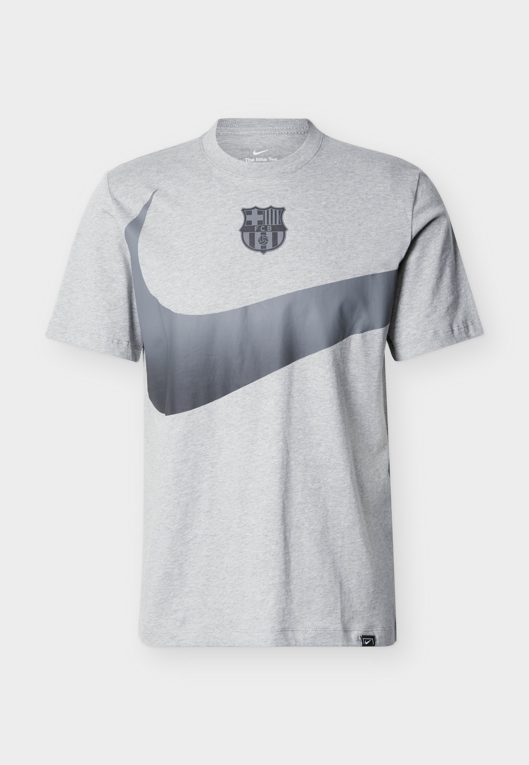 Nike Performance FC BARCELONA TEE - Club wear - dark grey heather