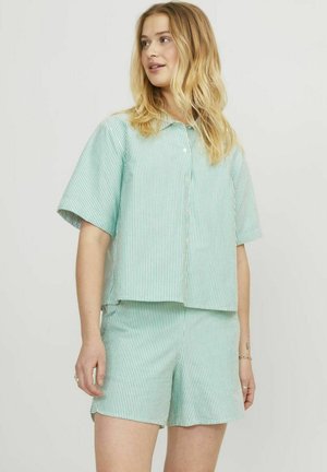 Bluza s gumbima - grayed jade