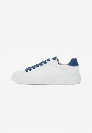 Sneakers - weiss/blue