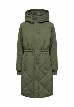 JDY, JDYDIANA LONG HOOD  - Winter coat - khaki
