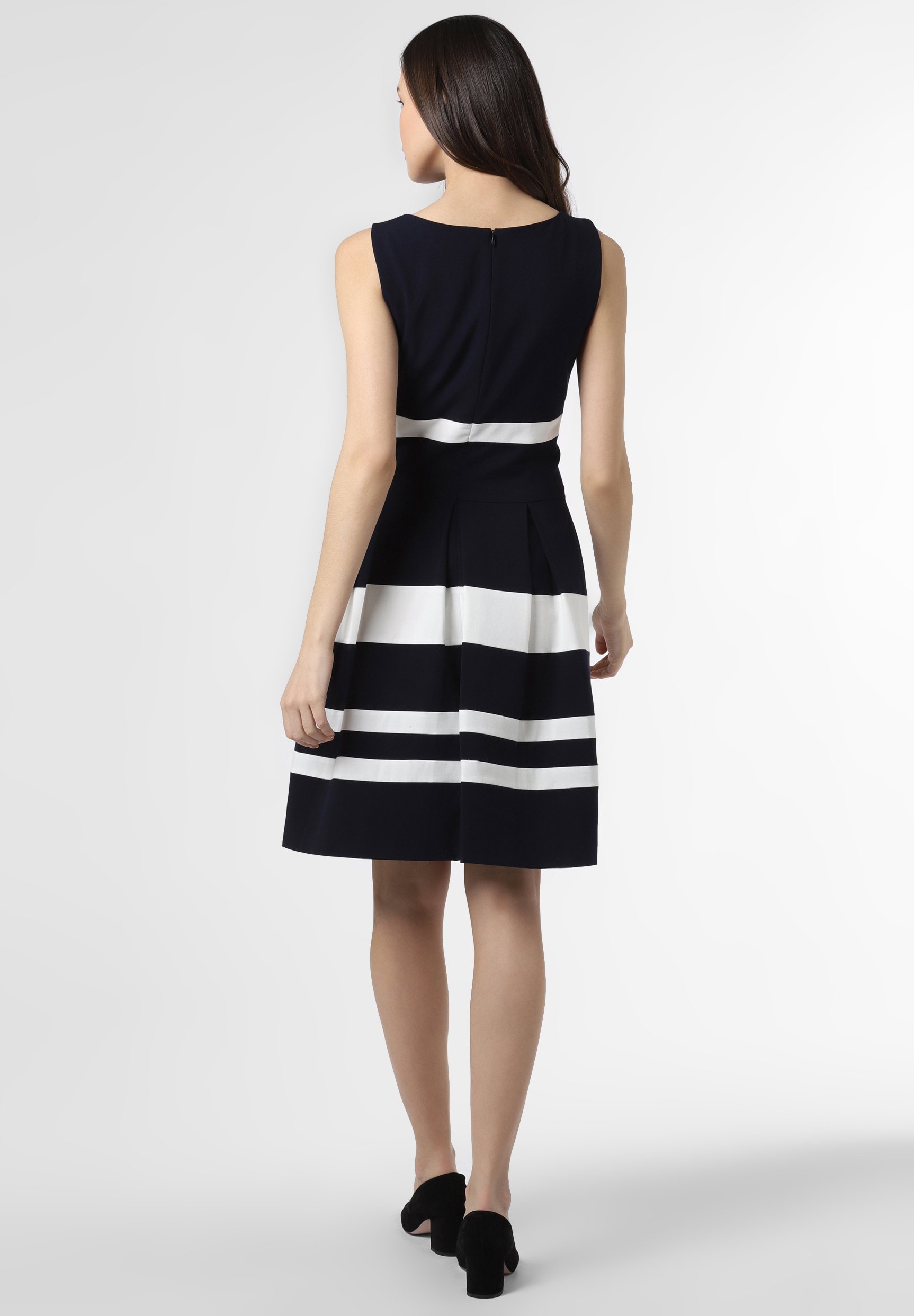 Marie Lund Jerseykleid - marine weiß/blau - Zalando.de