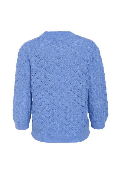 VIMILOS S/S O-NECK POINTELLE TOP - NOOS