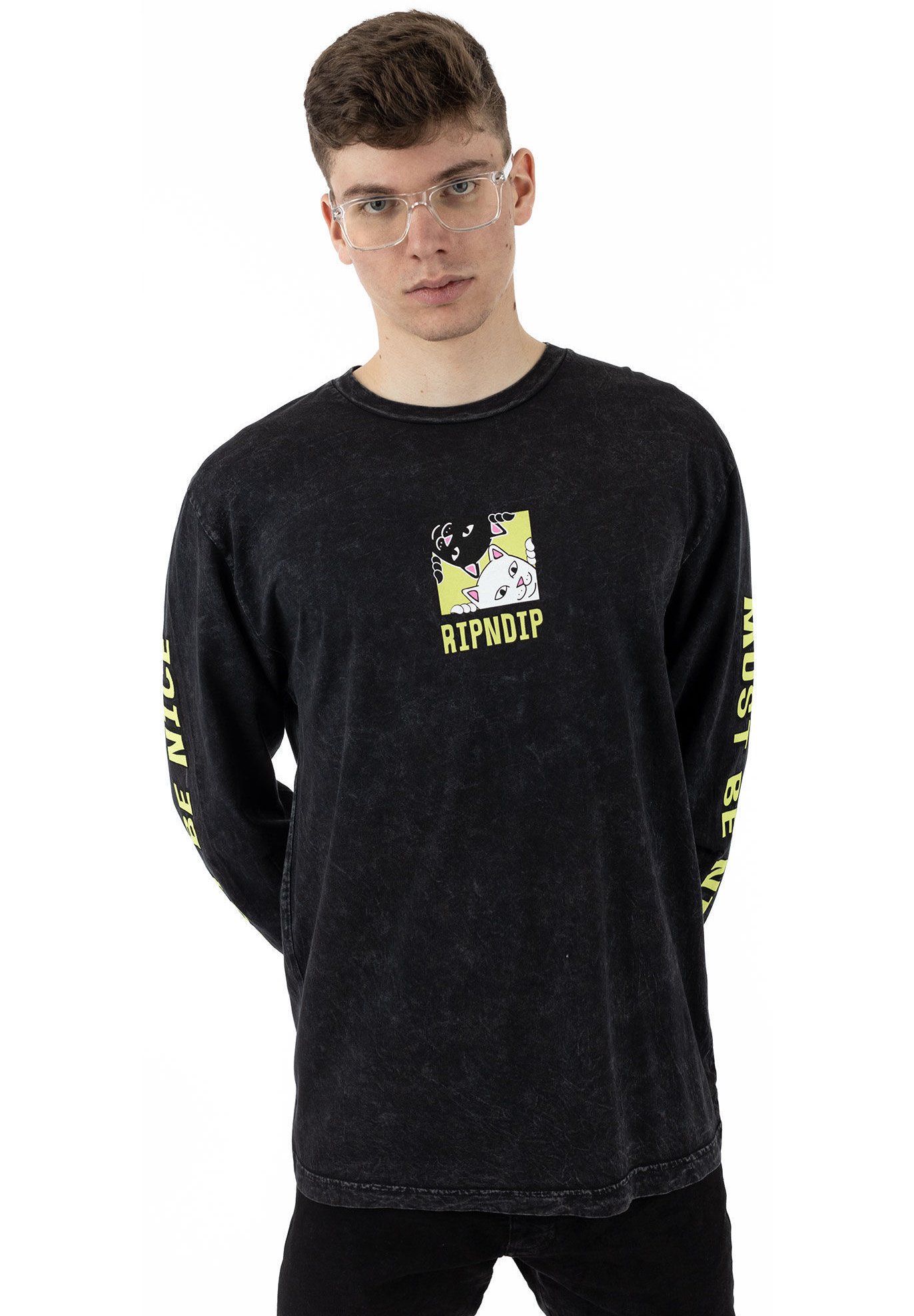 T Shirt Manche Longue Ripndip Latvia, SAVE 48% - lutheranems.com