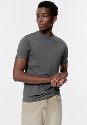 IM MUSCLE-FIT - T-Shirt basic - mottled grey