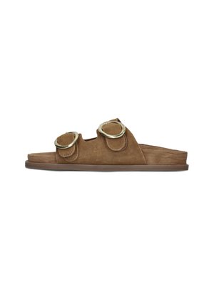 STRATEGIA Mules - cognac