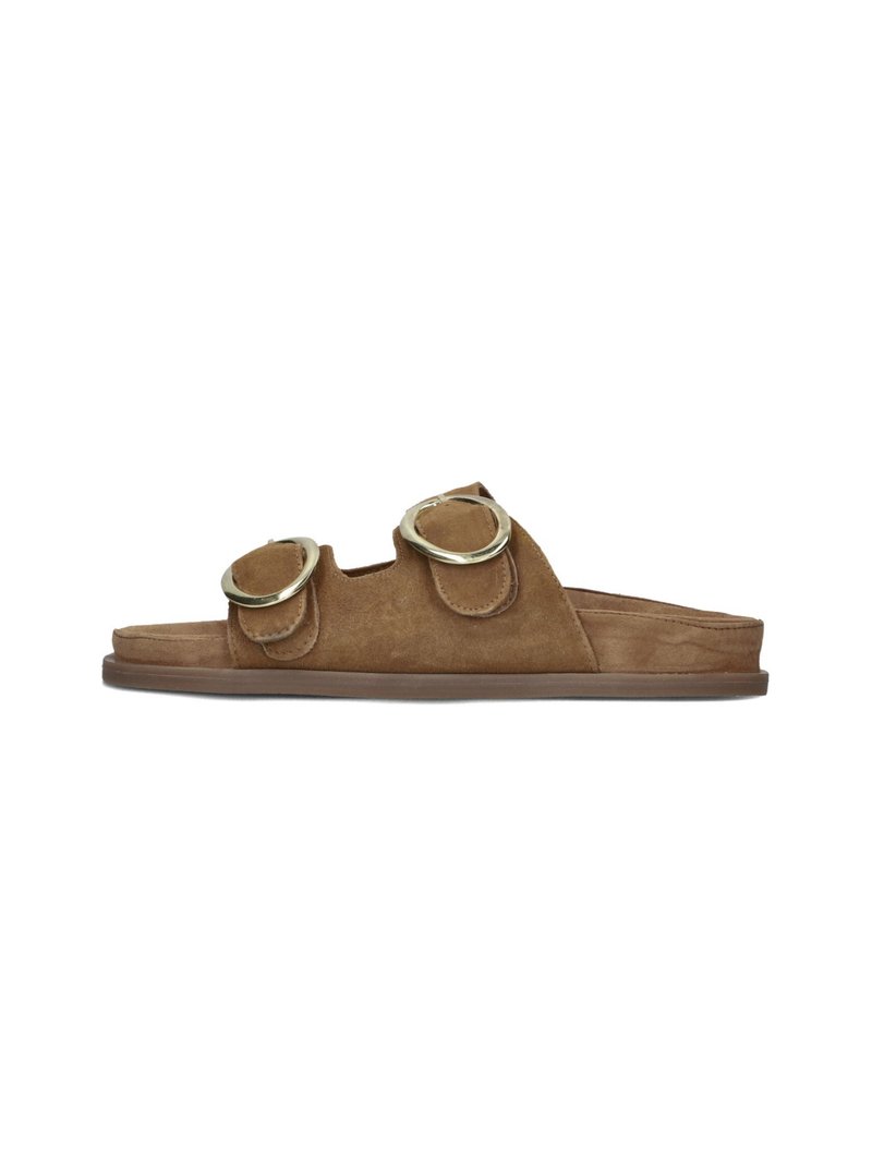 STRATEGIA Mules - cognac