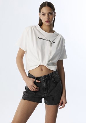 ACCESSORIZED - T-shirt con stampa - white