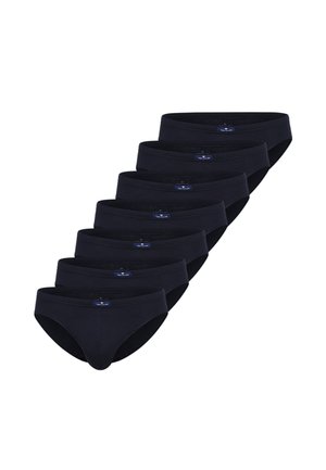 7ER PACK - Braguitas - blau-dunkel-uni