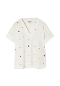 CELIA - T-shirt con stampa - off white