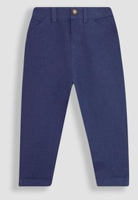 JoJo Maman Bébé 2-PIECE EMBROIDERED GRANDAD SET- REGULAR FIT - Kelnės - blue