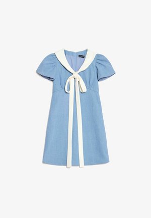 Sister Jane, KASOS DENIM BOW DRESS - Τζιν φόρεμα - blue