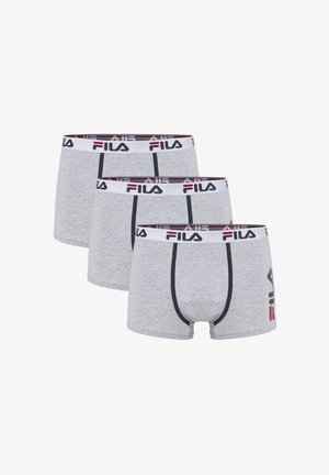 Fila, BOXER 3 PACK - Boxers - grey