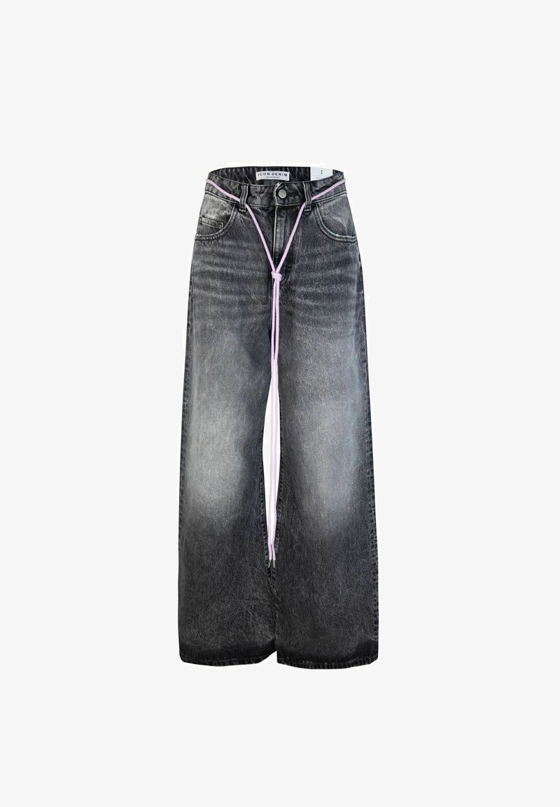 Icon Denim DEBBY - Jeans a zampa - nero