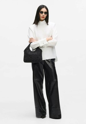 KARL LAGERFELD, KARL LAGERFELD SHOPPER RHINESTONE SMALL - Bolso de mano - black