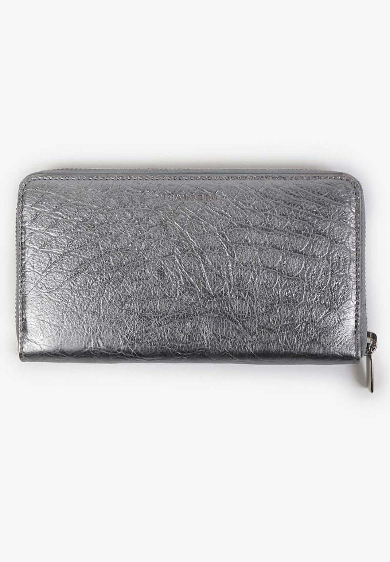 Scalpers - WITH ENGRAVED CROCODILE - Wallet - silver, Enlarge