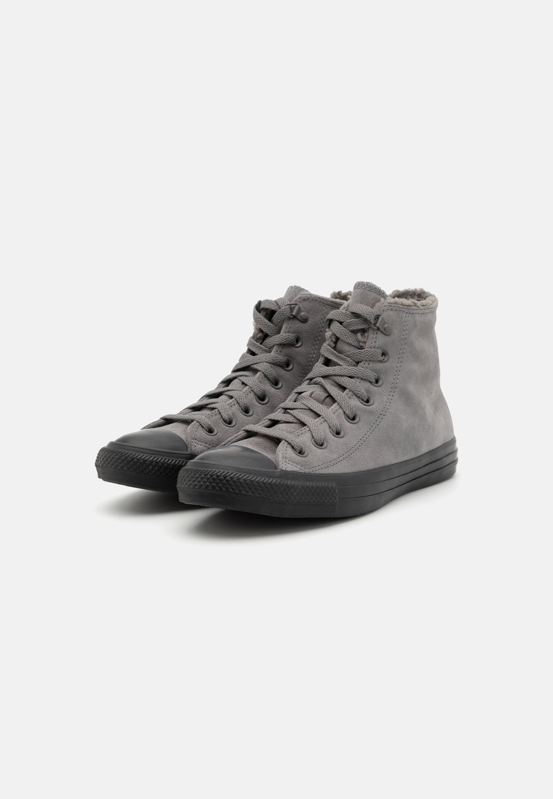 CUSHIONAIRE Sneaker Hart Con Zeppa Nascosta Da 1 Pollice - Donna, Tela Grigia, Taglia 37 EU