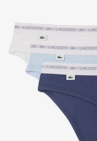 Lacoste UNDERWEAR BRIEFS 3 PACK - Slip - violet bleu clair blanc csi