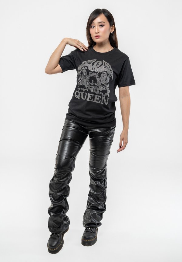 QUEEN DIAMANTE CLASSIC CREST - Print T-shirt3