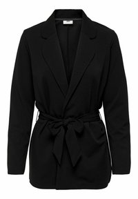 JDY JDYGEGGO LIFE L/S BELT BLAZER JRS - Kort kåpe / frakk - black