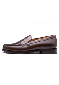 COLLEGE - Zakelijke loafers - marron foncé
