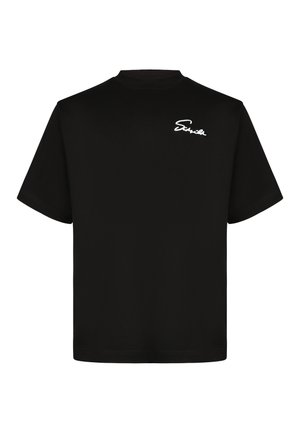 SIKSILK, SCRIPT T-SHIRT. - T-Shirt print - black