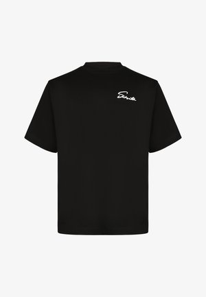 SIKSILK, SCRIPT T-SHIRT. - T-Shirt print - black