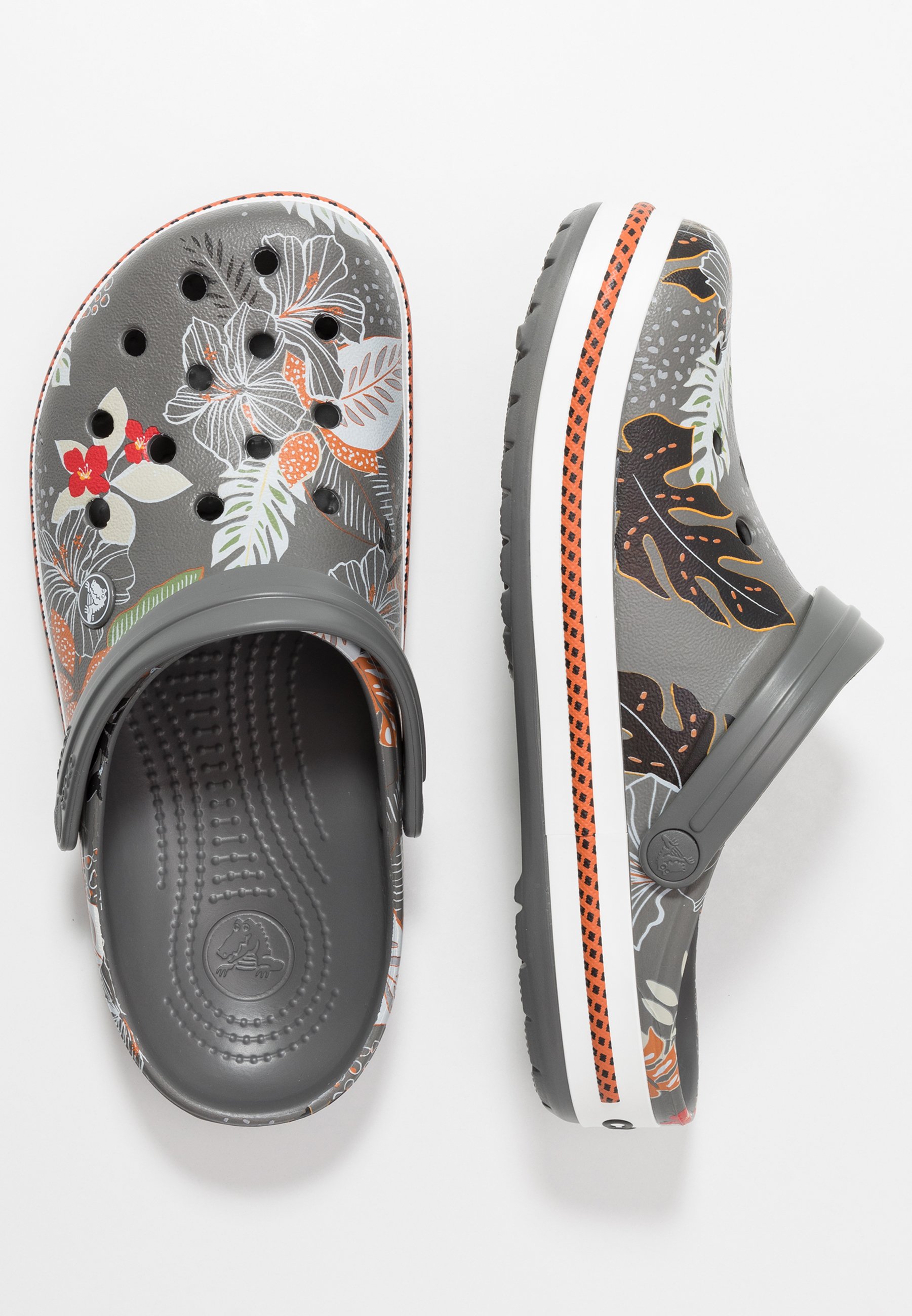 HOT Womens Clog Crocs Crocband Botanical Print Clog Crocs