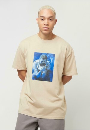 Print T-shirt - wetsand