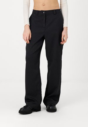 NMDALLAS  - Trousers - black/white