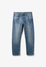 United Colors of Benetton WITH FLORAL PRINT - Maxirok - blue/blauw United Colors of Benetton WITH FLORAL PRINT - Maxirok - blue/blauw