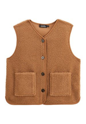 SANS MANCHE  - Veste sans manches - seigle melange