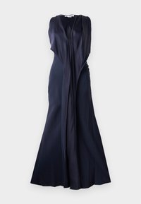 SLEEVELESS DRAPED V NECK MIDI - Koktel haljina / svečana haljina - midnight