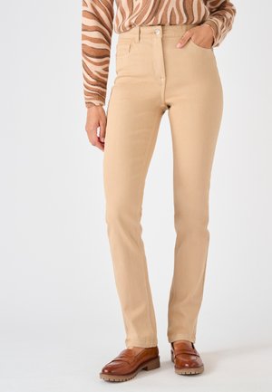 Jean slim - beige foncé