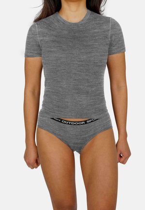 normani Outdoor Sports 3ER PACK RWS MERINO WOLLE HIPSTER  ALBURY - Briefs - grau