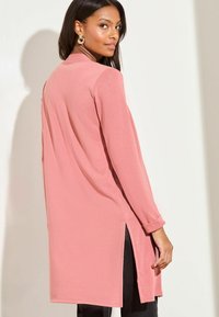 Lipsy LONGLINE - REGULAR FIT - Kardigán - pink
