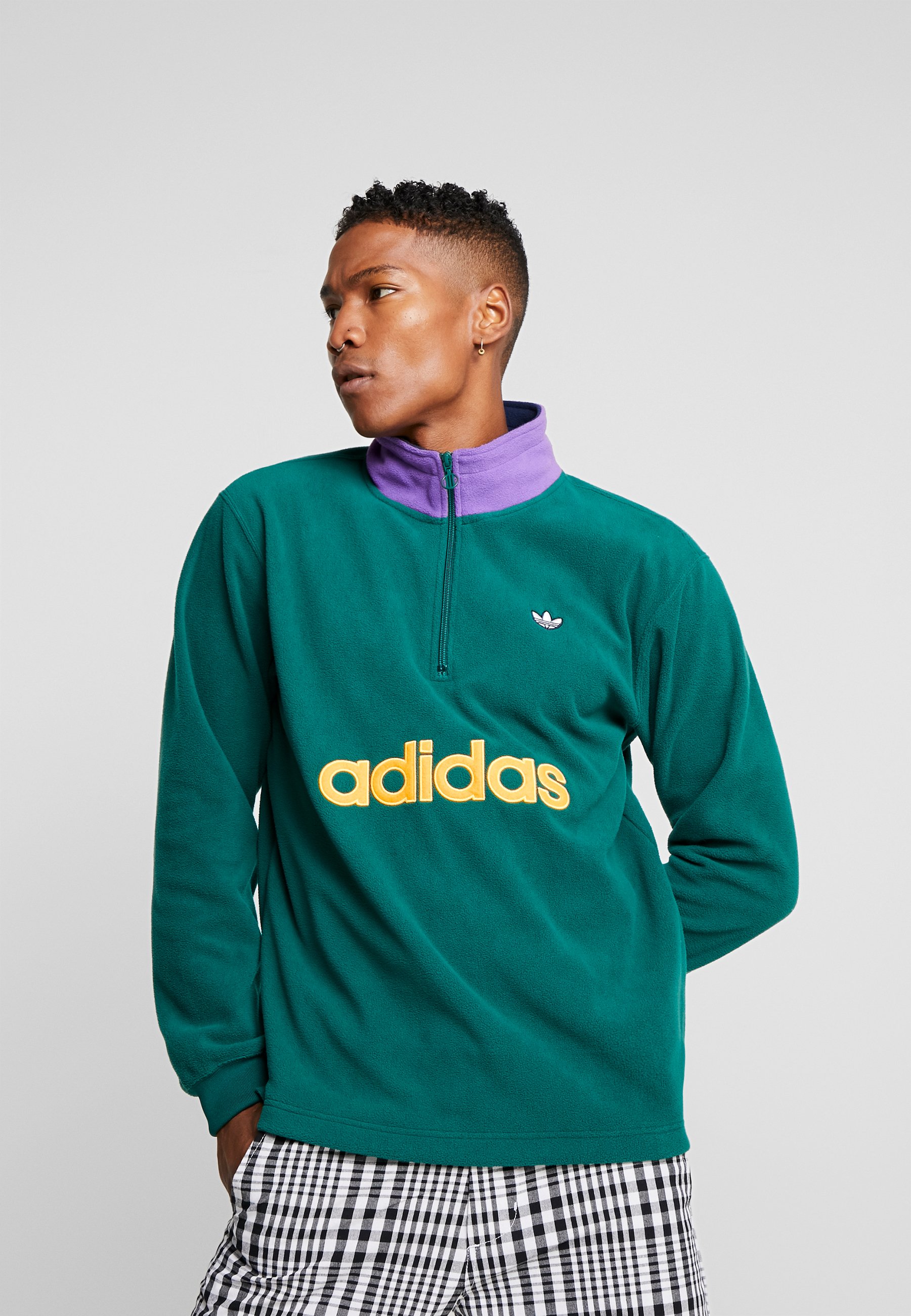 green adidas jumper