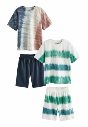 Next 2 PACK - REGULAR FIT - Pidžamas komplekts - blue neutral tie dye