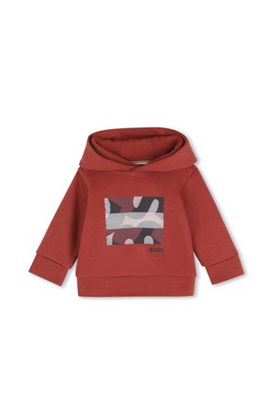 BOSS Kidswear, SWEAT À CAPUCHE - Sweat à capuche - rouge