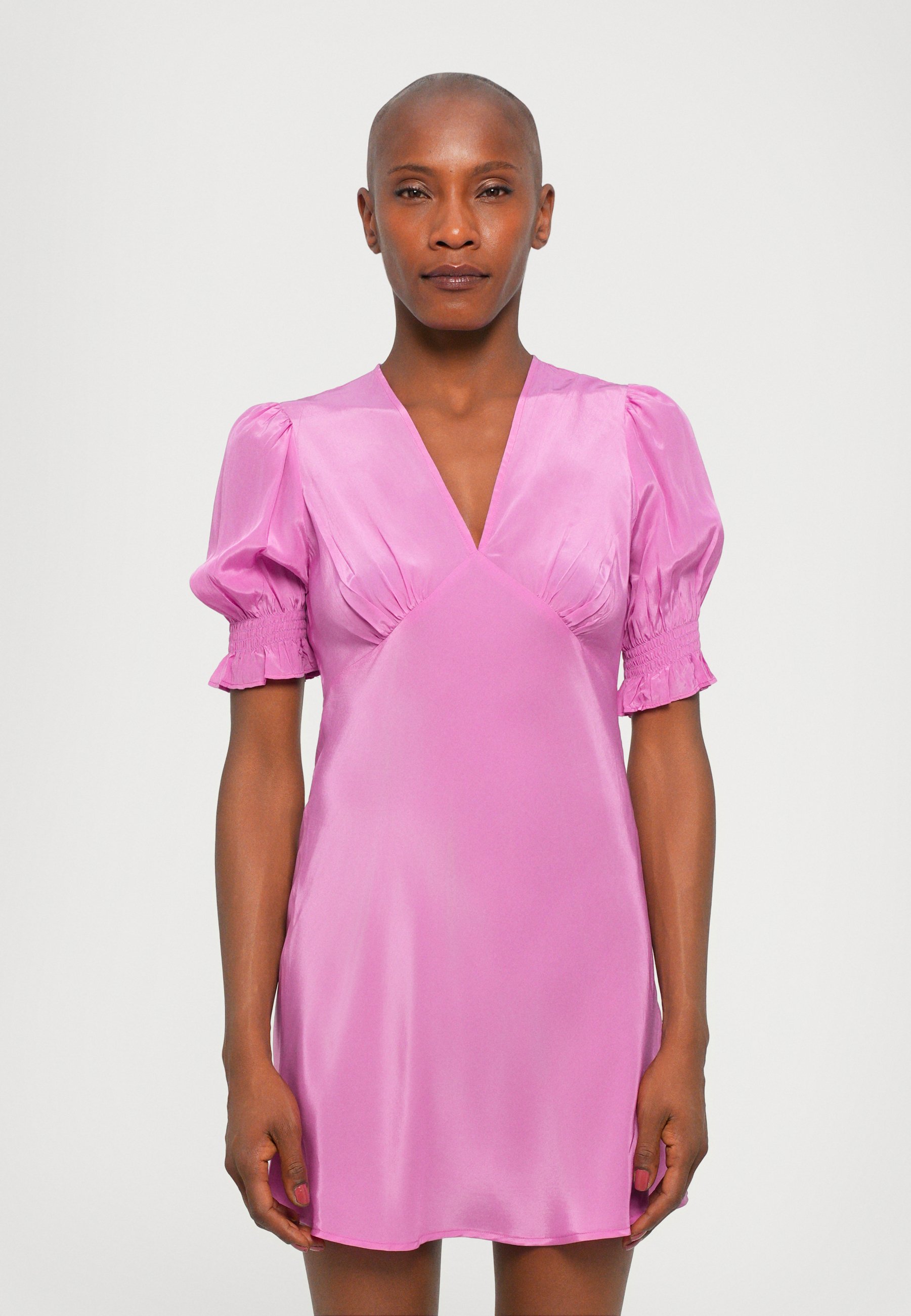 Maisonêtre LIZZIE MINI DRESS - Cocktail dress / Party dress - deep pink/pink - Zalando.co.uk
