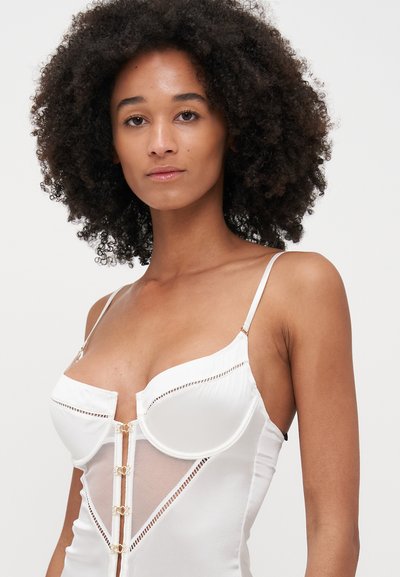 KIKI DE MONTPARNASSE TEMPTRESS - Bodi - white