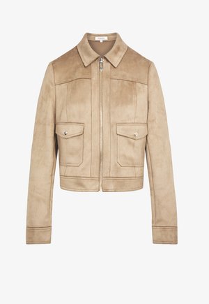Morgan, Giacca in similpelle - taupe