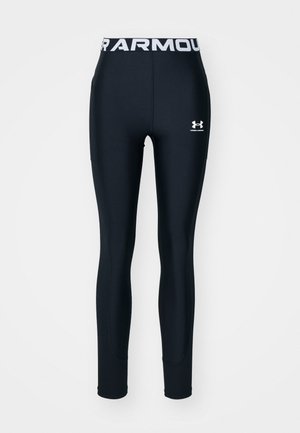 Under Armour HEATGEAR LEGGING - Tights - black/white