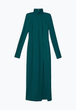TURTLE NECK LONG DRESS - Robe en jersey - verde