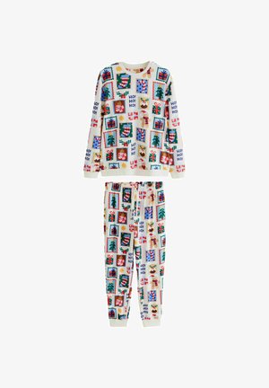Next, MATCHING FAMILY CHRISTMAS COSY LONG SLEEVE PYJAMAS SET - Pyjama - ecru stamps
