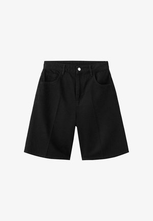 Mango, ADULT - Short en jean - black denim