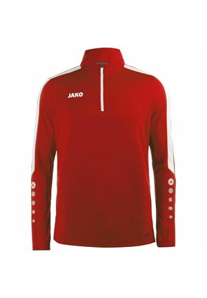 POWER ZIP - Langarmshirt - rot