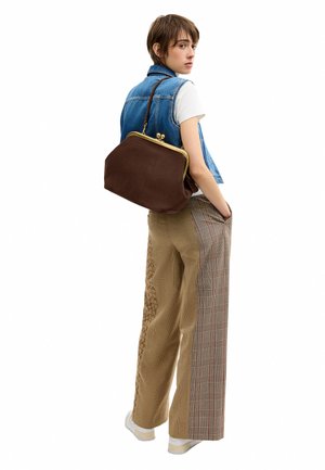 COACH, KISSLOCK FRAME BAG 27 - Handtasche - b/dark chocolate