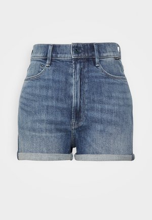 Jeansshorts - blue denim