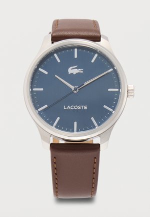 Lacoste LISBON - Ure - brown/ silver-coloured/ blue