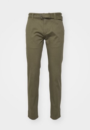 Only & Sons, ONSMARK PETE BELT LIFE - Chino - olive night
